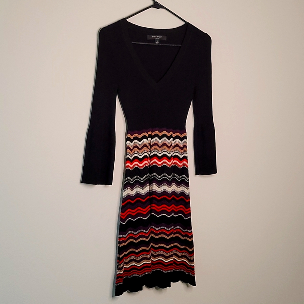 Nine West, Size S Black Multi-colored